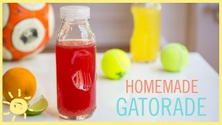 EAT  Homemade Gatorade [upl. by Rabah]