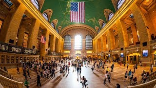 Walking Tour of Grand Central Terminal — New York City 【4K】🇺🇸 [upl. by How]