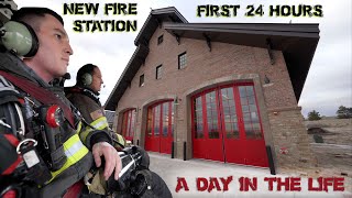 First 24 Hours in a New Fire Station  A Day in the Life [upl. by Xenos]