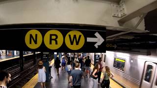 ⁴ᴷ The Busiest NYC Subway Station Times Square–42nd StreetPort Authority Bus Terminal [upl. by Carce579]