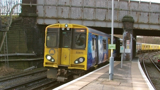 Half an Hour at 216  Birkenhead North Station 1022017  Class 507 508 terminus [upl. by Corley]