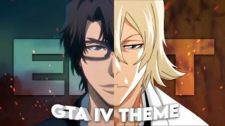 Aizen x Urahara  GTA IV Theme Edit [upl. by Kip]